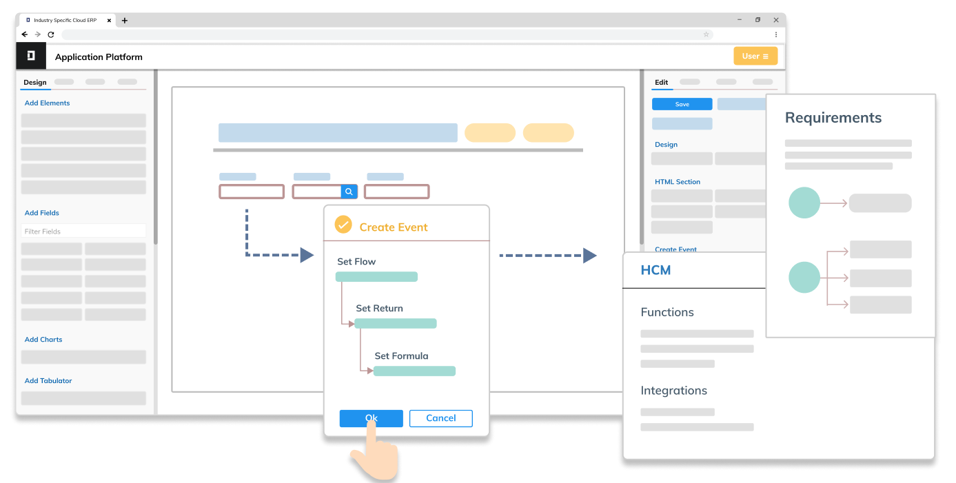 Customizable Lowcode Applications